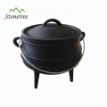 # 1/4 Drei Beine Cast Iron Potjie Pot